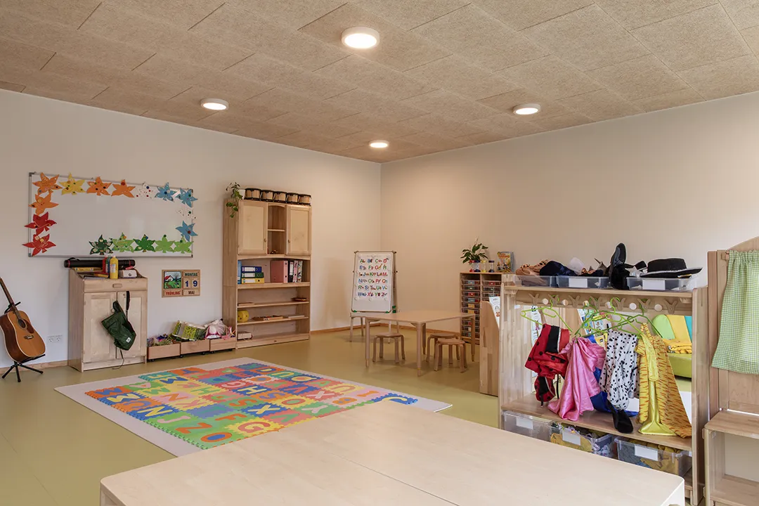 Gruppenraum Kita Wittenförden – Neubau Forejt Architekten