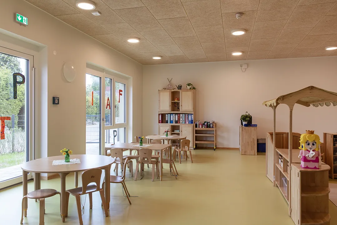 Gruppenraum Kita Wittenförden – Neubau Forejt Architekten