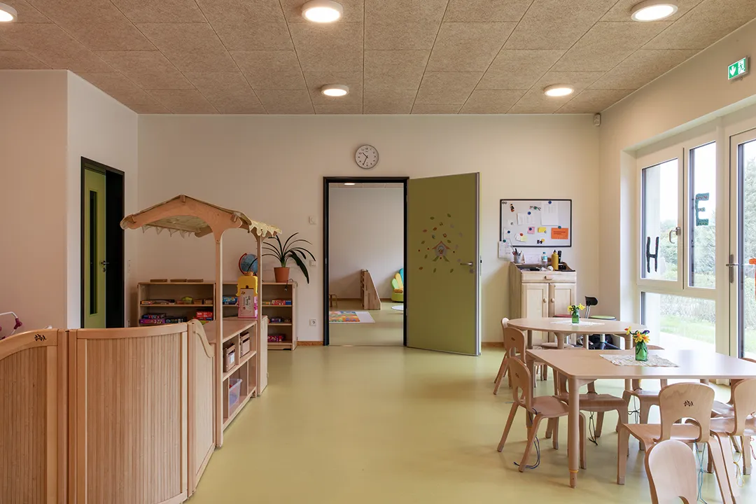 Gruppenraum Kita Wittenförden – Neubau Forejt Architekten