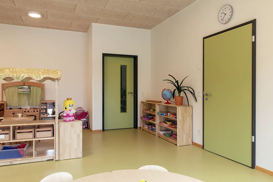 Gruppenraum Kita Wittenförden – Neubau Forejt Architekten