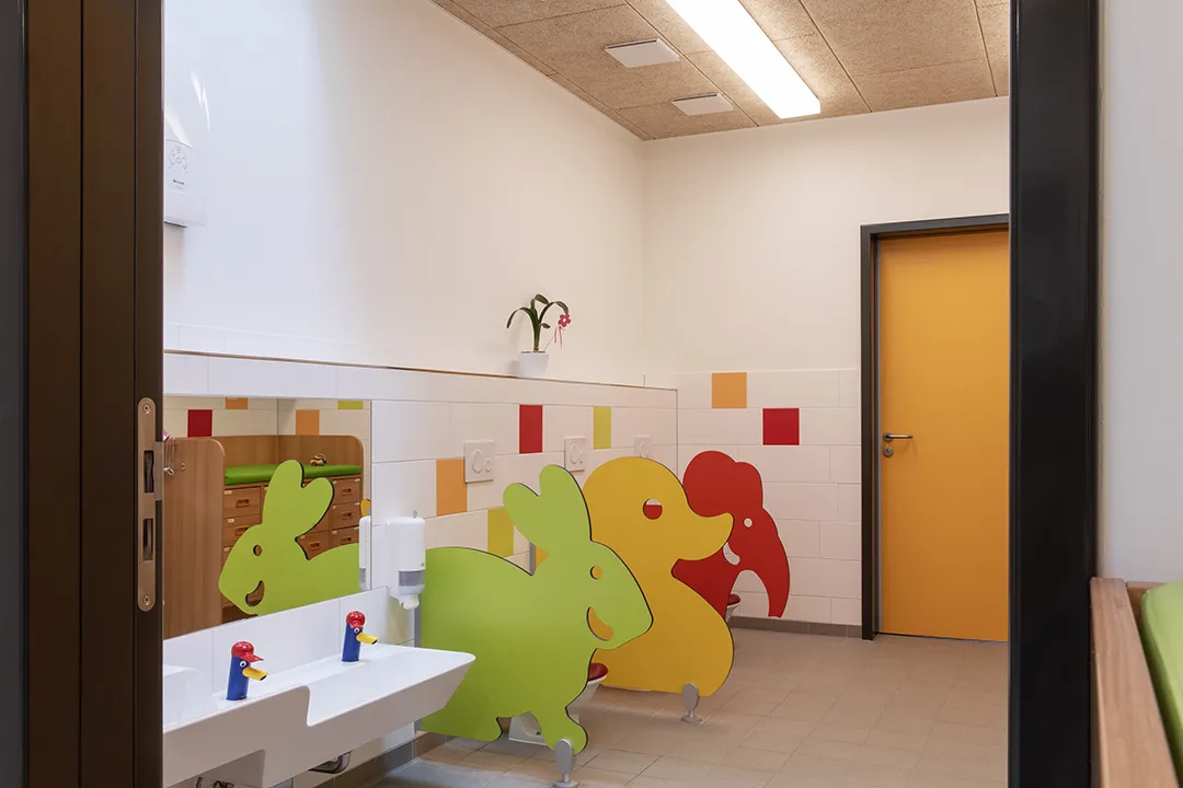 Bad/WCs Kita Wittenförden – Neubau Forejt Architekten