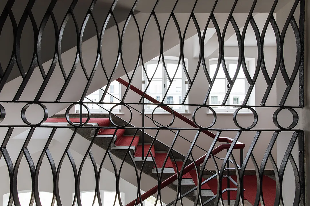 Treppendetail in der 